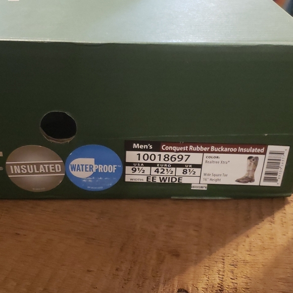 Waterproof insulated buckaroo boot square toe - Picture 6 of 6